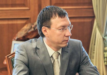 Олег Топоев. Фото пресс-службы правительтства Хакасии